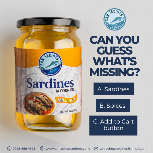 SAN JACINTO SARDINES - MILD HOT